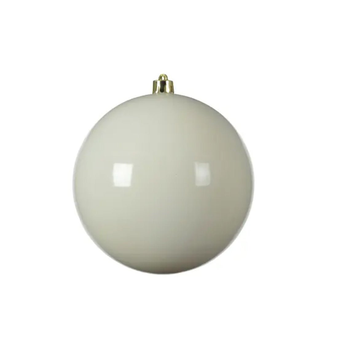 Wool White Ball Ornament
