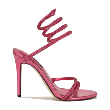 Maskil Ankle Wrap Heeled Sandals
