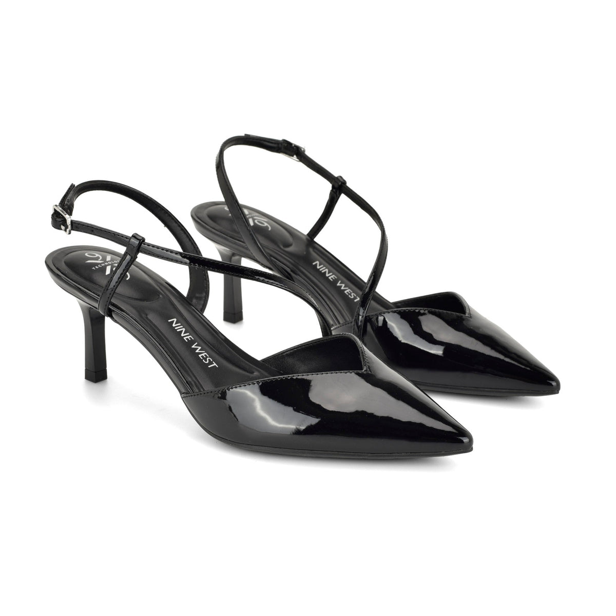 Kamon 9x9 Slingback Pumps