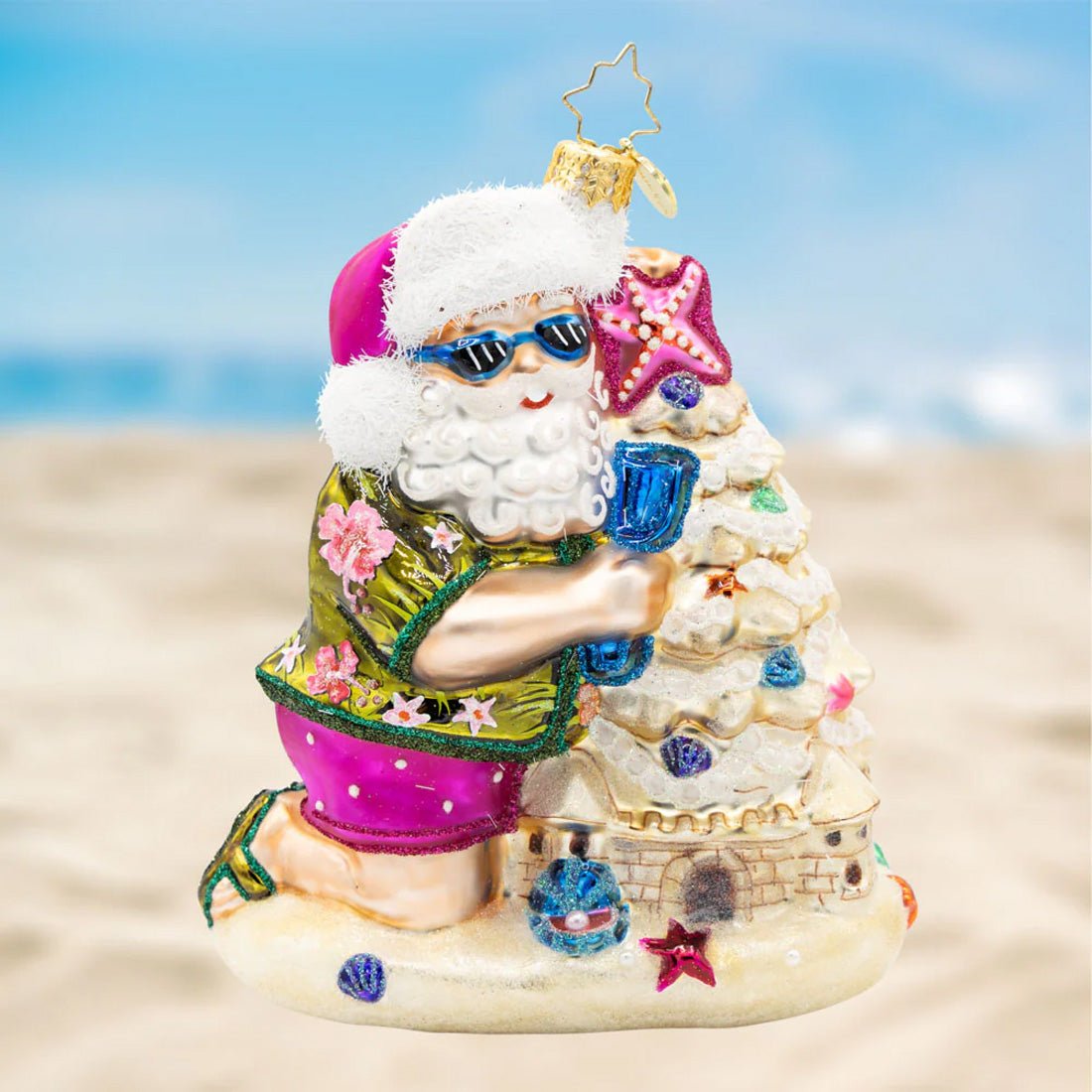2026 Sandy Claus Castle Ornament