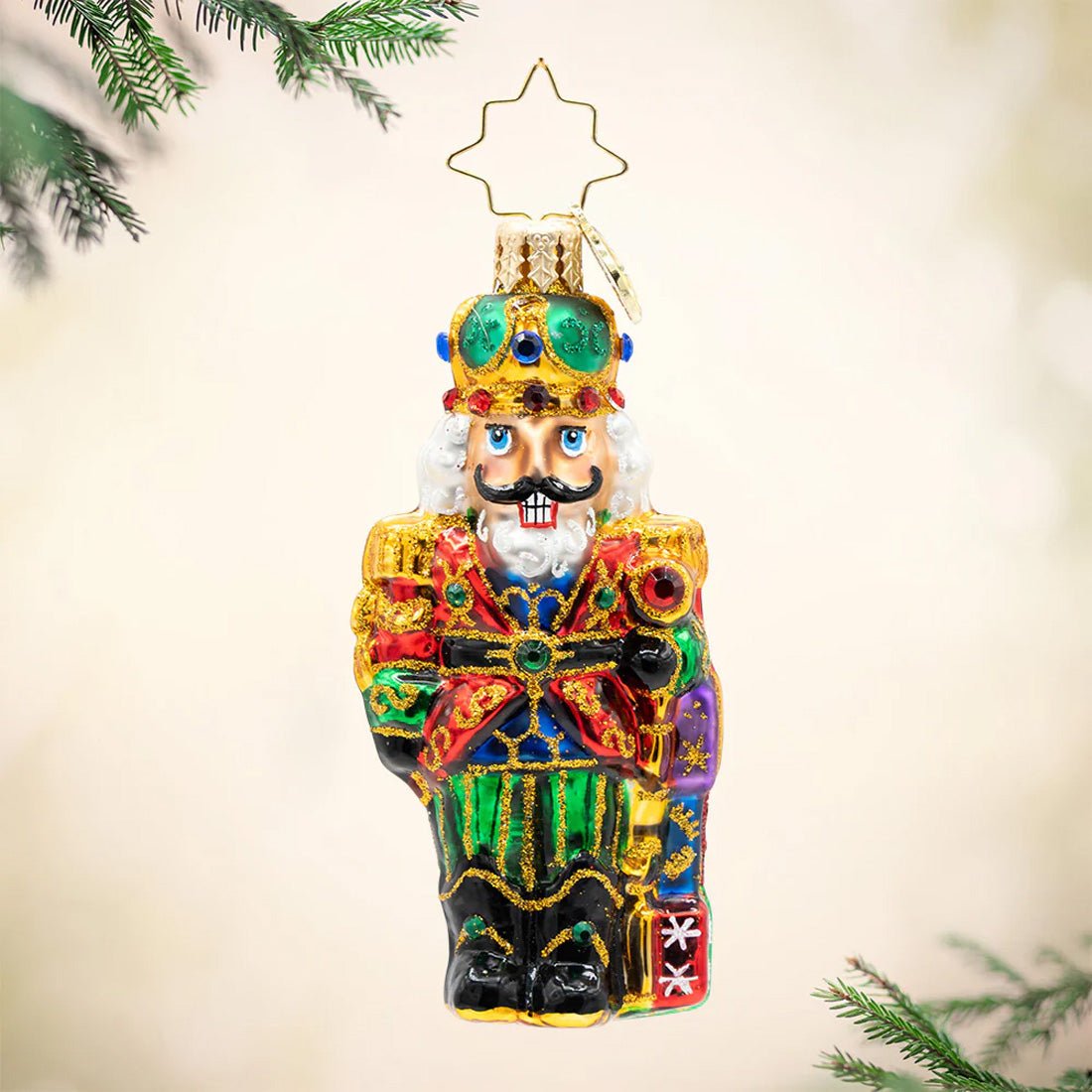 2026 Yuletide Sentinel Gem Ornament
