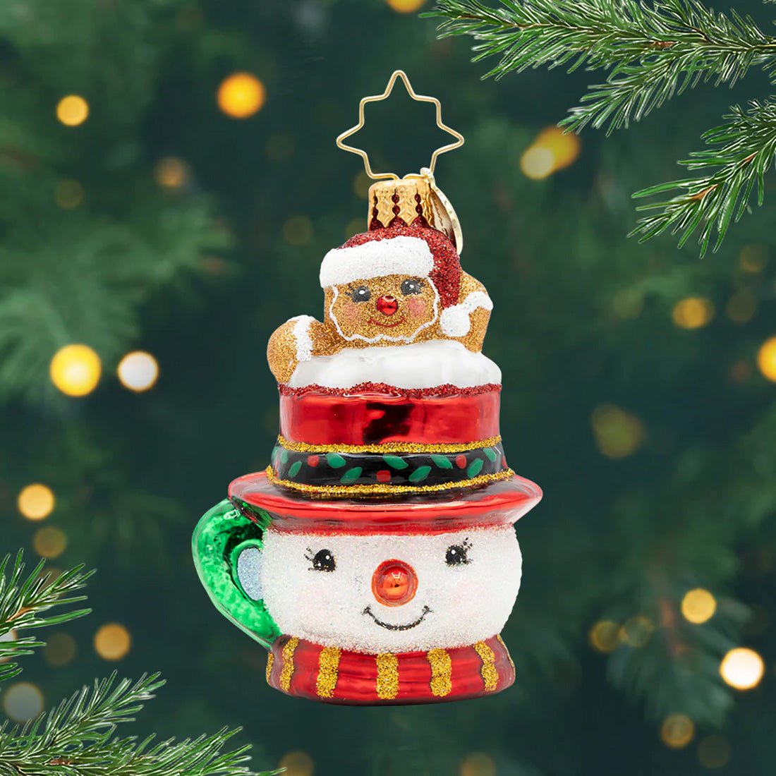 2026 Hot Cocoa Delight Gem Ornament