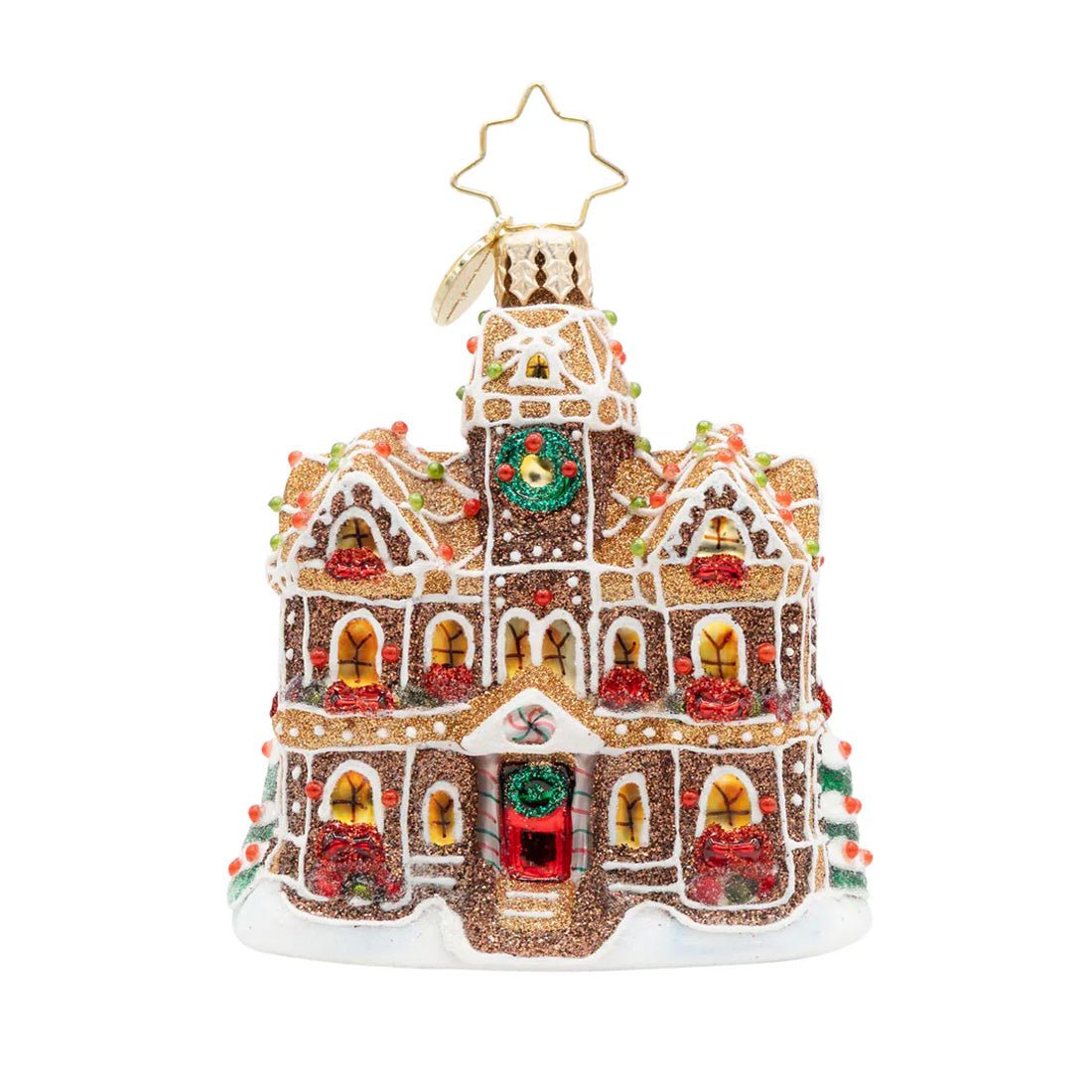 2026 Gingerbread Manor Gem Ornament