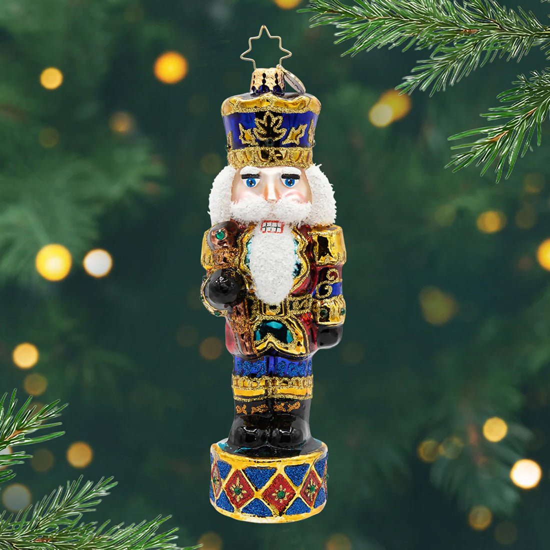 2026 Radiant Jewel Nutcracker Ornament