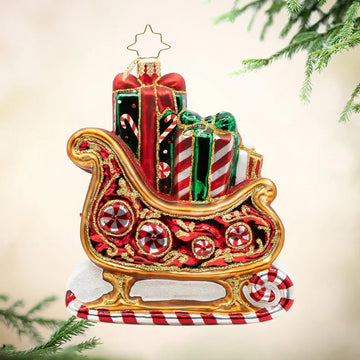 2026 Sweetest Sleigh Ride Ornament