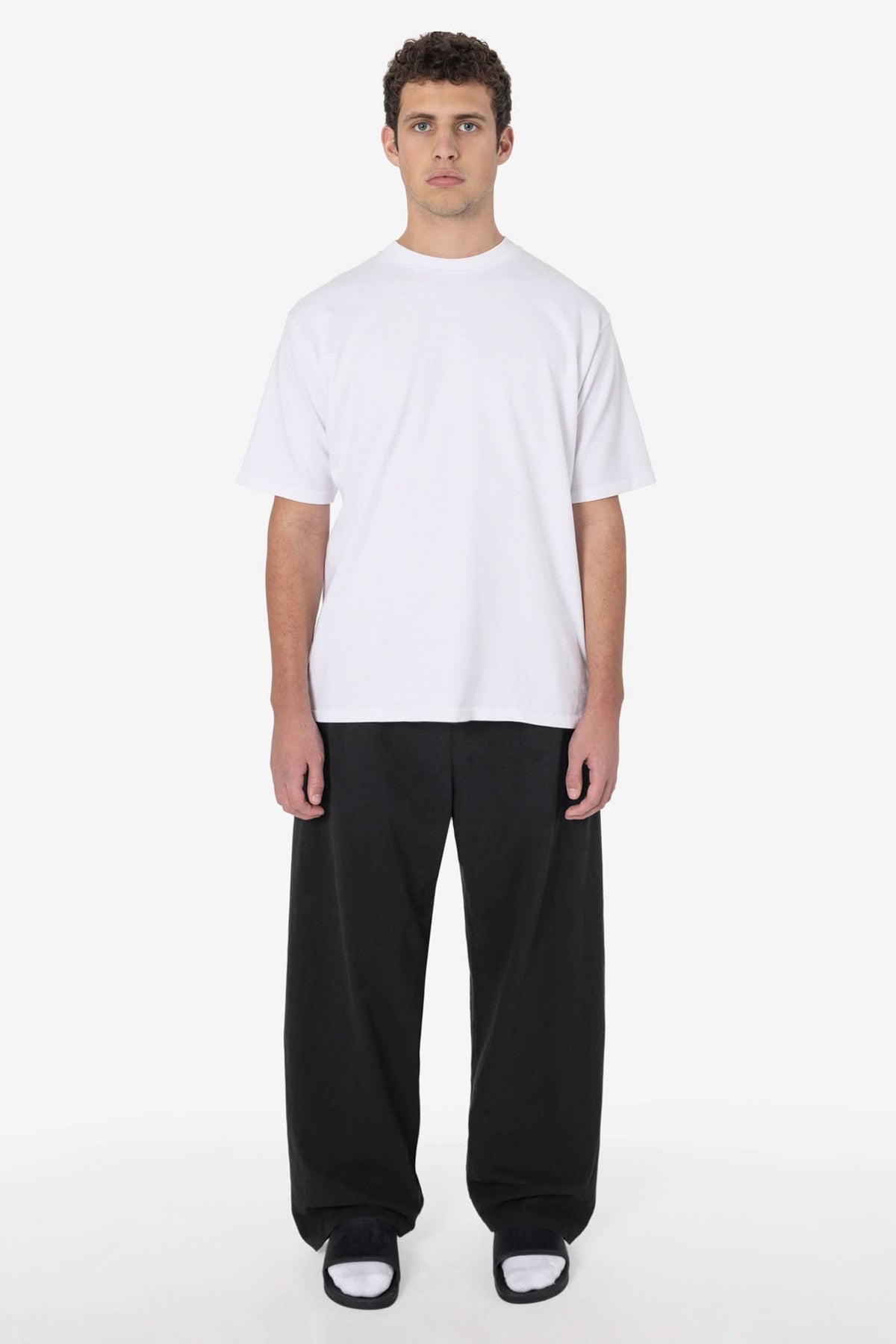 1205WGD - Men's Heavy Jersey Wide Garment Dyed Casual Pant
