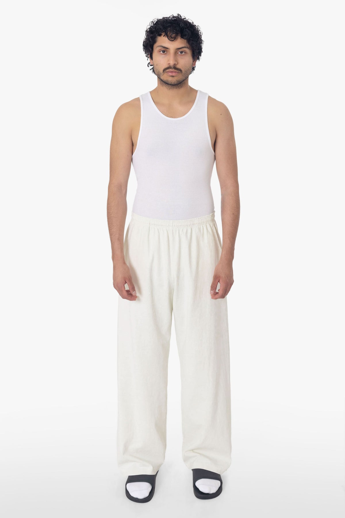 1205WGD - Men's Heavy Jersey Wide Garment Dyed Casual Pant