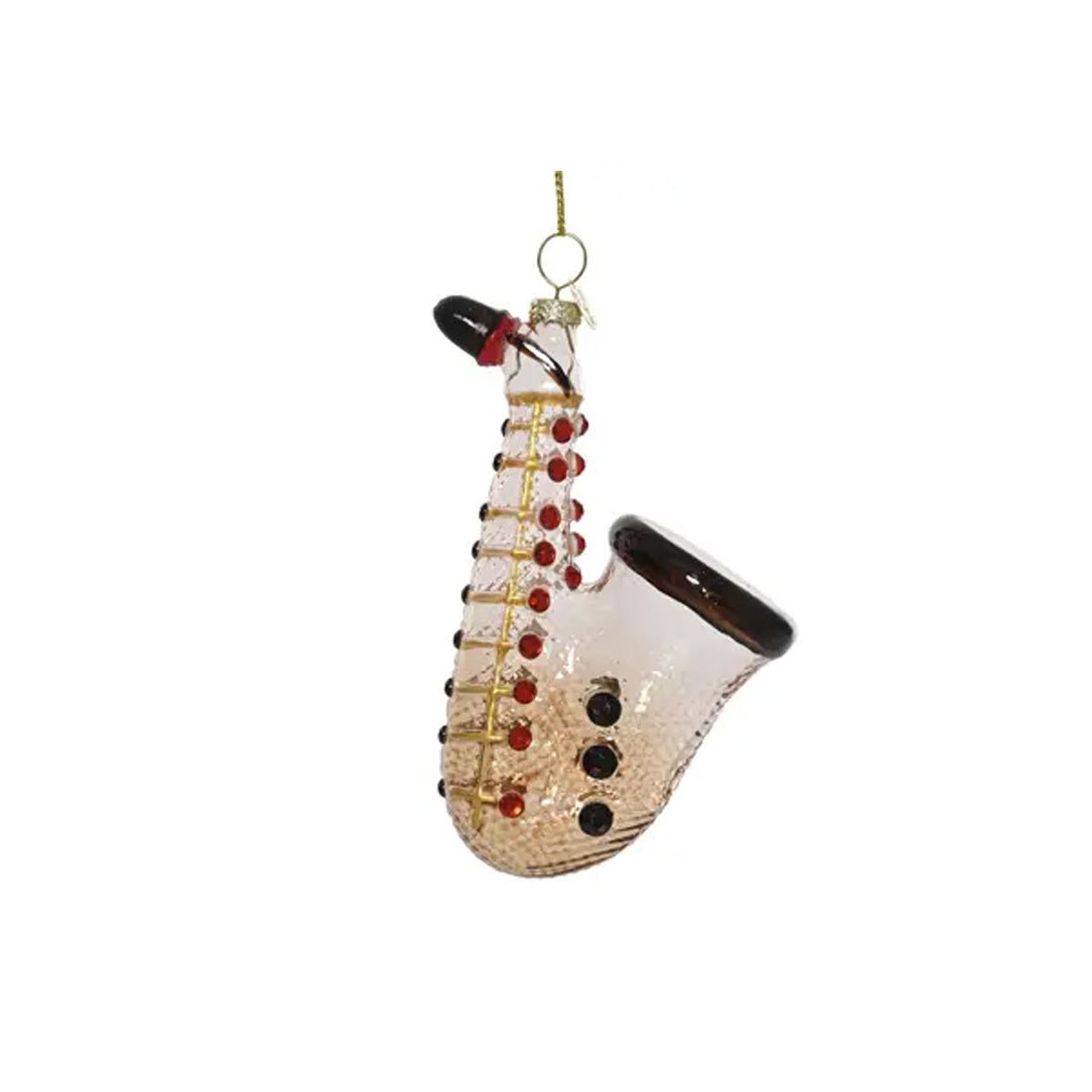 Glass Saxophone Instrument