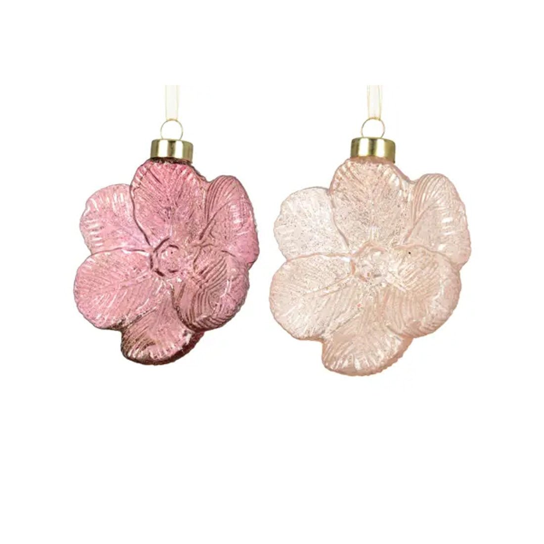 Pink Flower Shaped Ornament