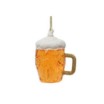 Glass Beer Mug Ornament