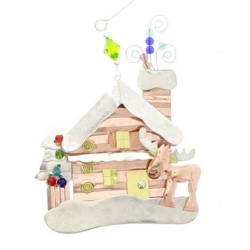 Brass Cabin Ornament