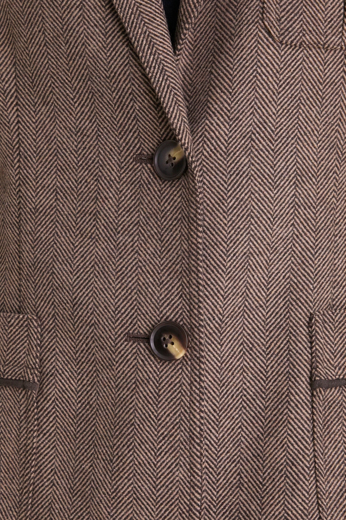 Chestnut Herringbone Cawley Blazer