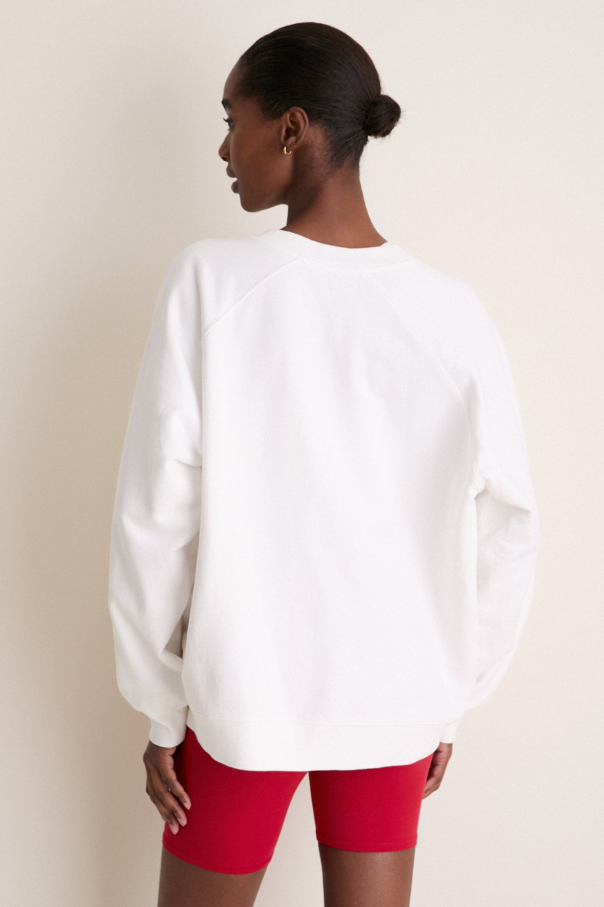 White Katarina Crewneck