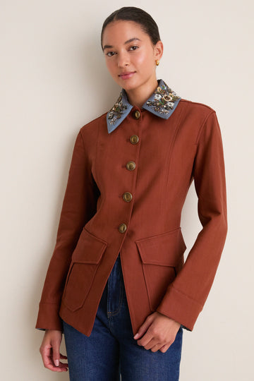 Rust Laramie Dickey Jacket