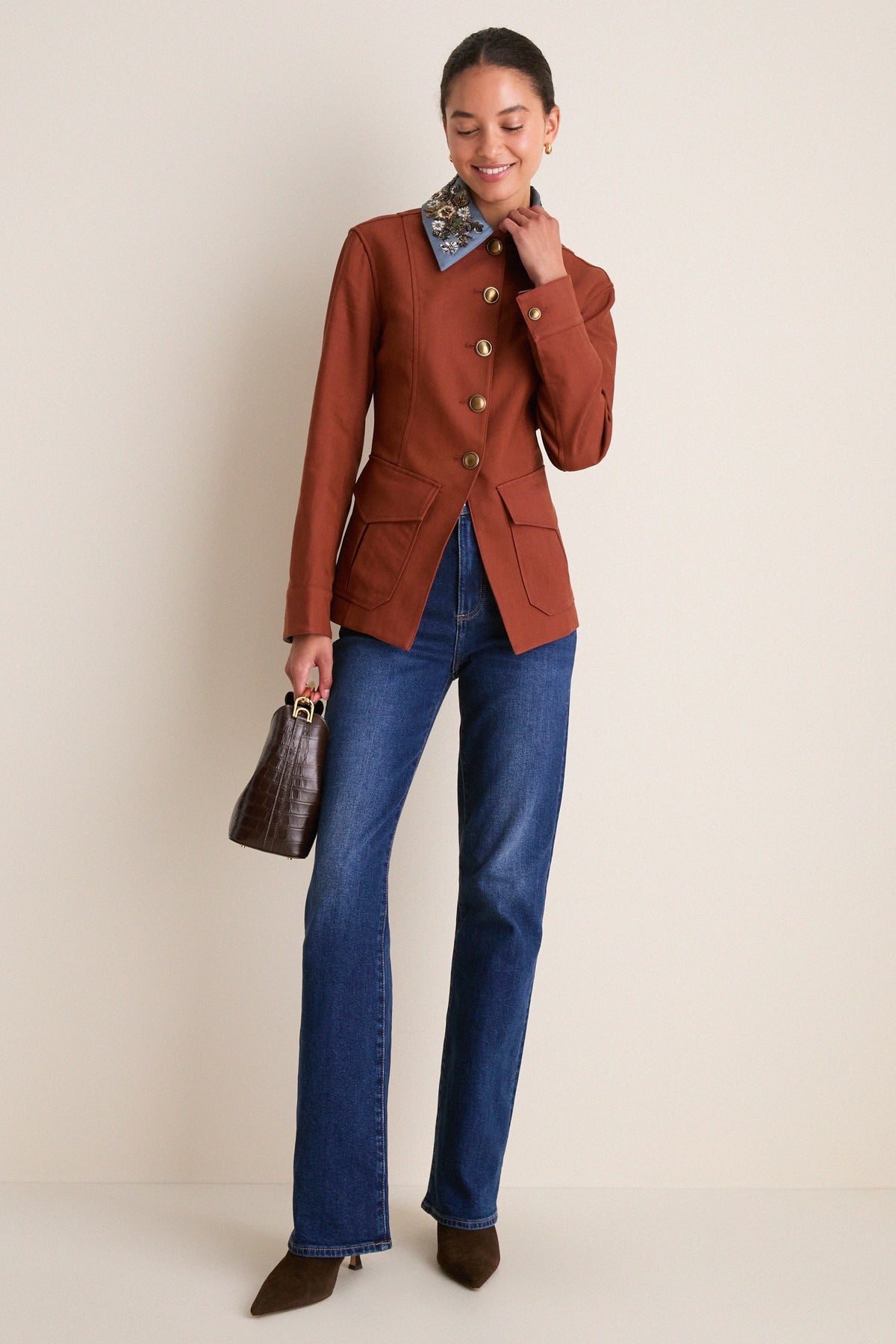 Rust Laramie Dickey Jacket