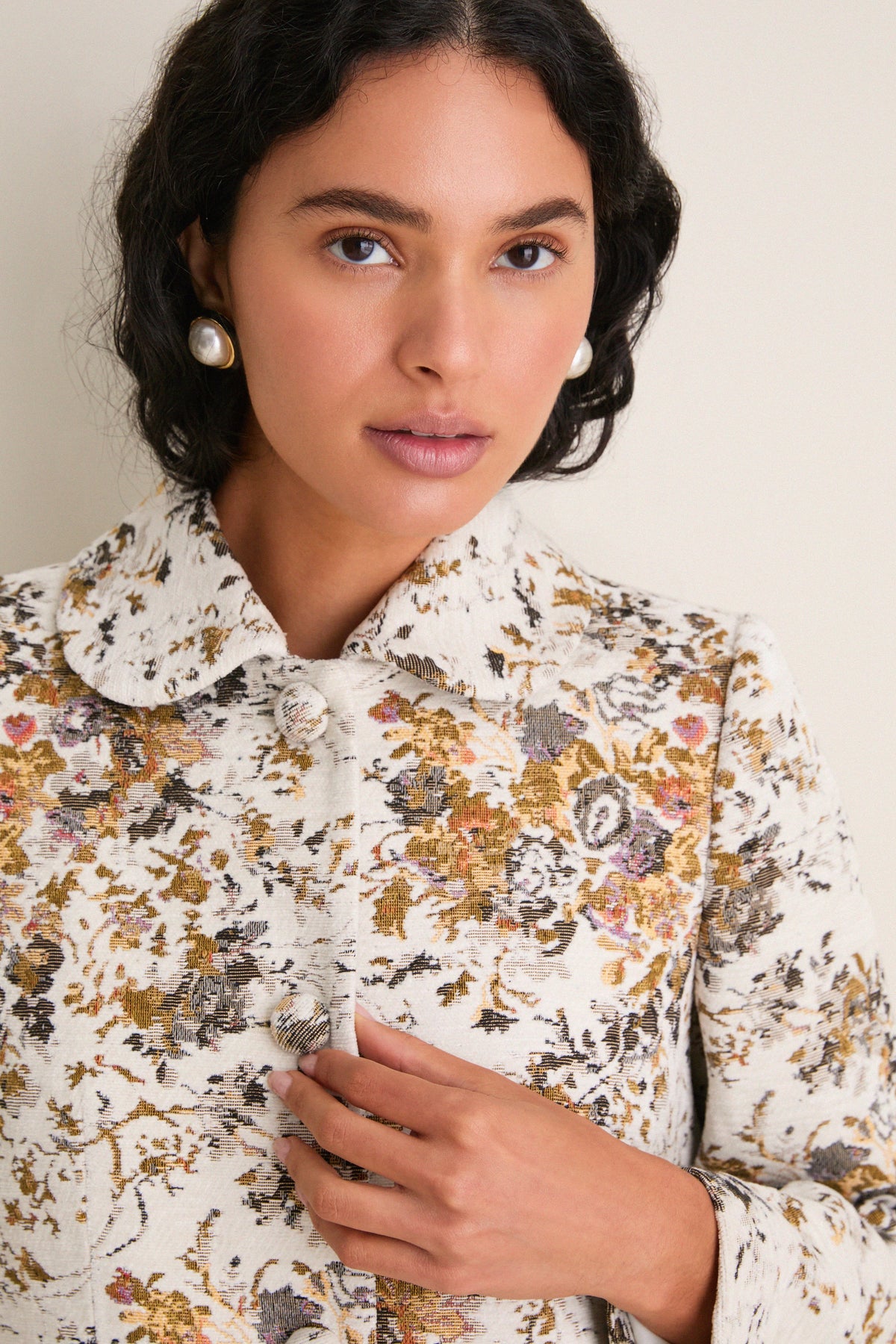 Georgetown Chenille Jacquard Patton Coat
