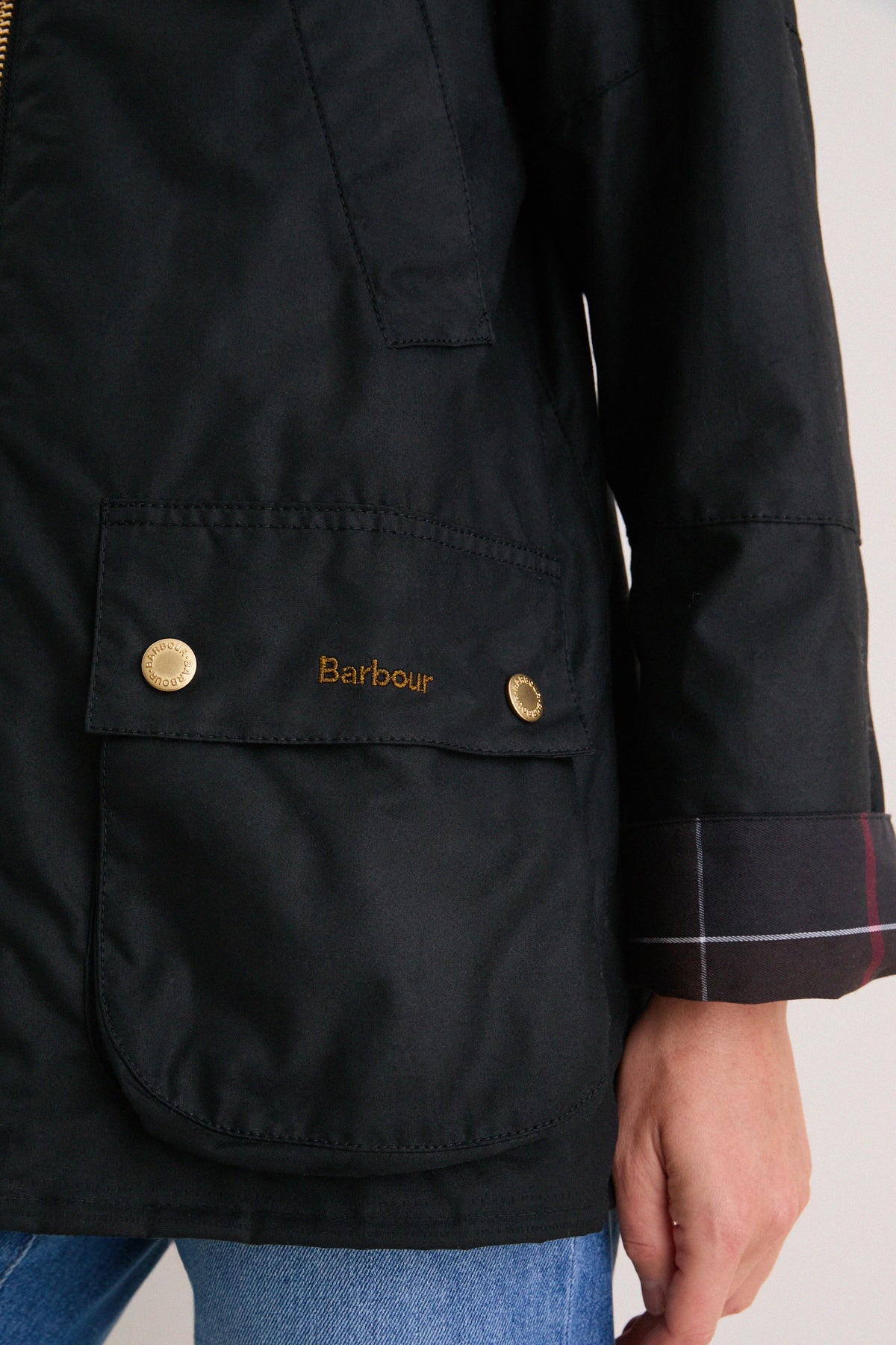 Black Allerston Wax Jacket