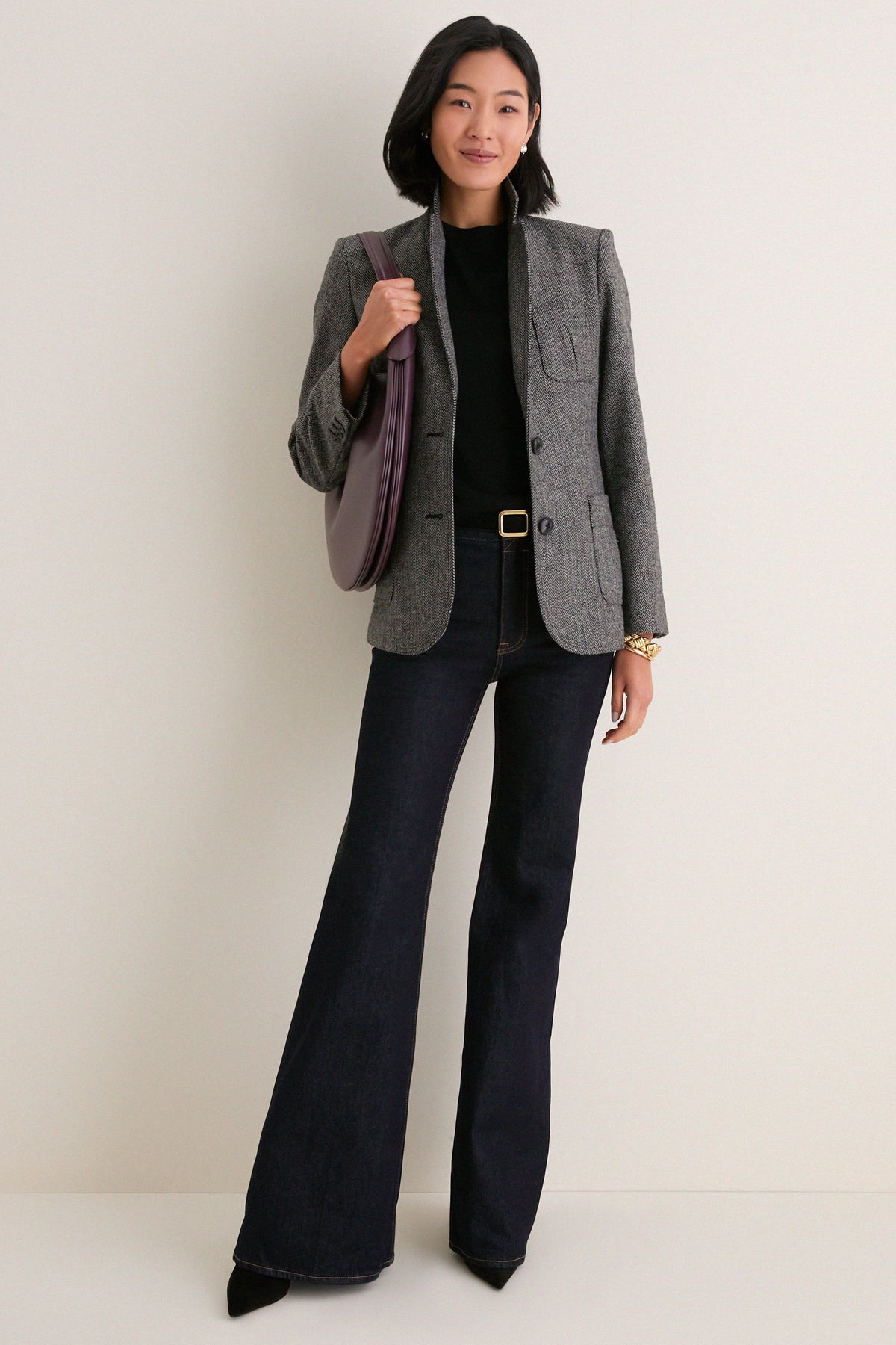 Graphite Heathered Cawley Blazer