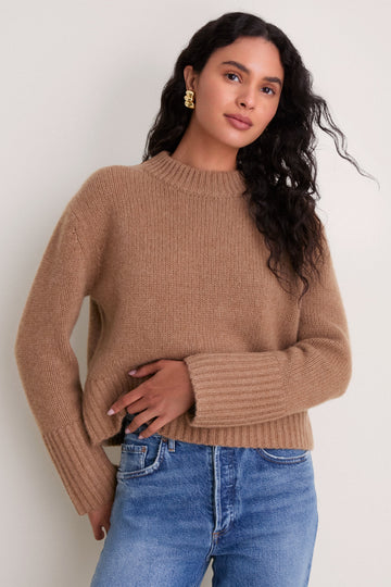 Haystack Cashmere Pearce Crewneck