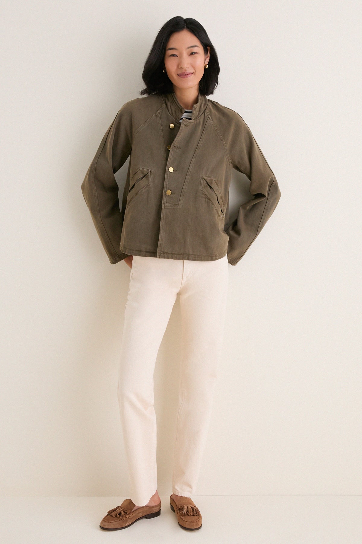 Washed Olive Ripley Jacket