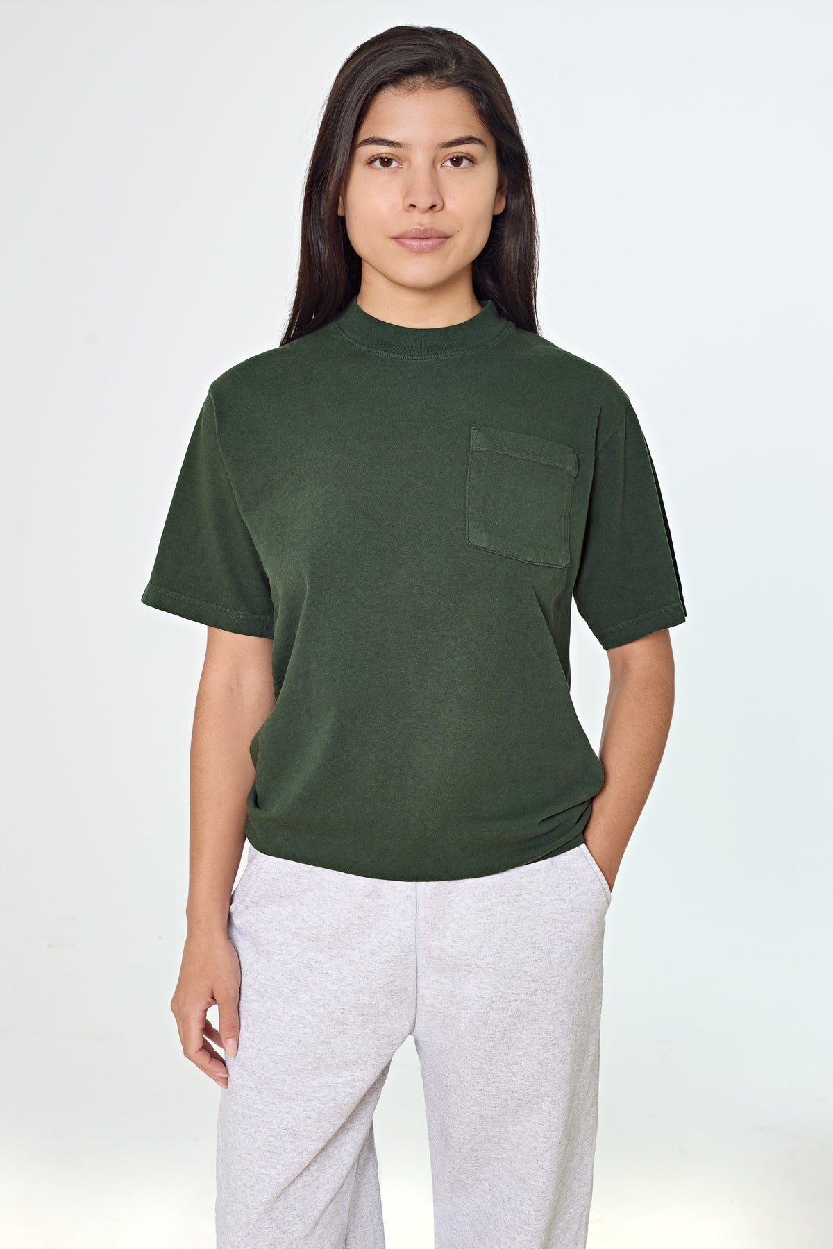 1809GD Unisex - Short Sleeve Garment Dye Pocket T-Shirt
