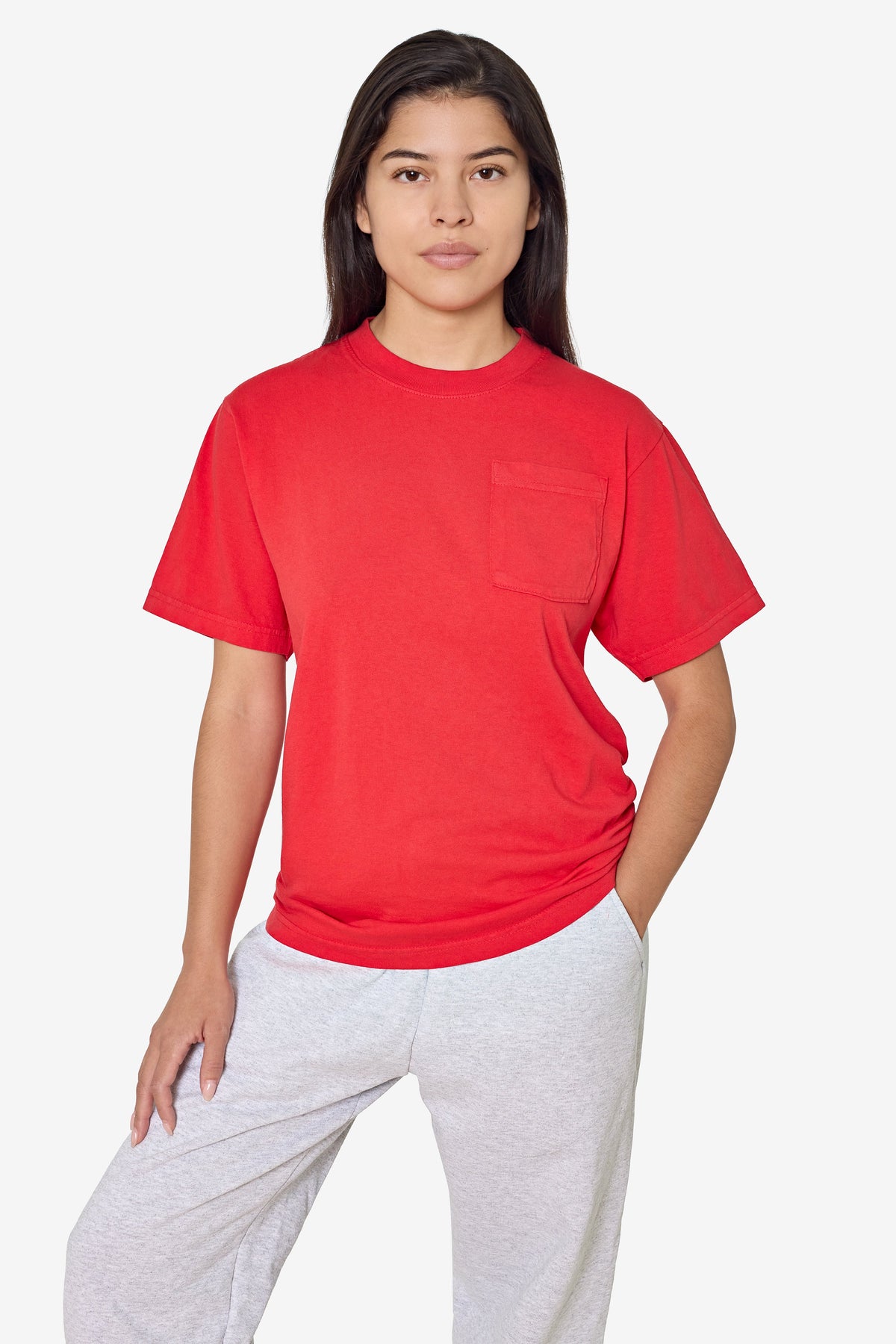 1809GD - Short Sleeve Garment Dye Pocket T-Shirt