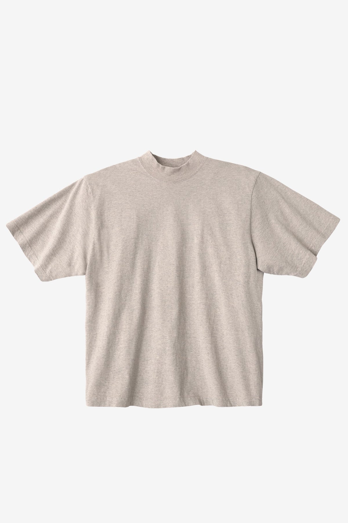 1825GD Unisex - Oversized Short Sleeve High Mockneck T-shirt