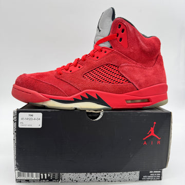 Jordan 5 Red Suede