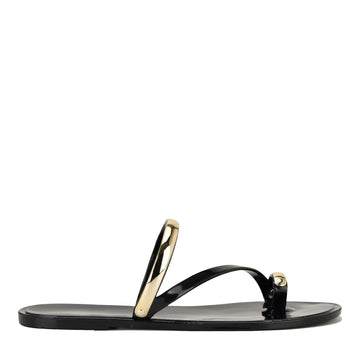 Seashell Jelly Flat Sandals
