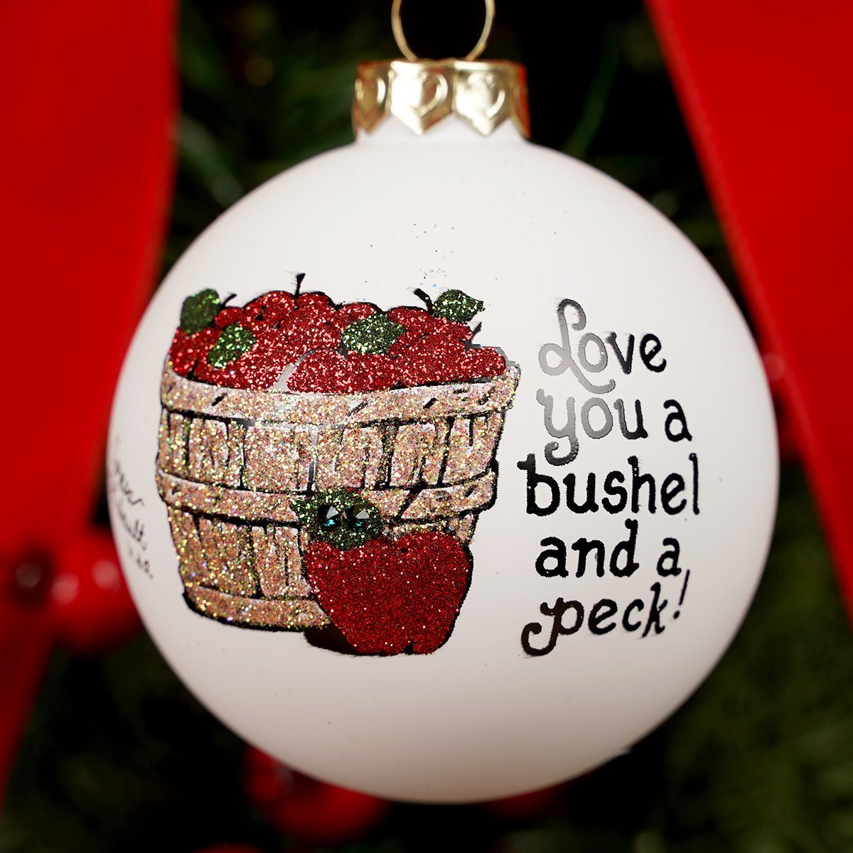 Love you Bushel and Peck Ornament