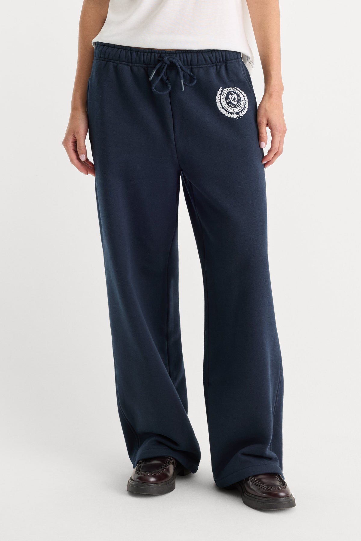 THE BRUSHED FLEECE SWEATPANT | NEW NAVY