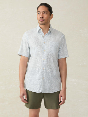Short-Sleeve Movement Monterey Shirt - Sage Grove Foliage