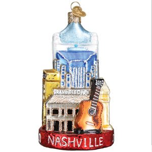 Nashville Grand Ole Opry Glass Ornament