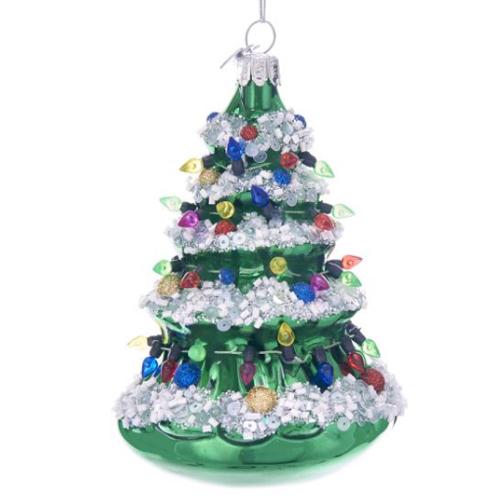 Christmas Tree Glass Ornament Noble Gems