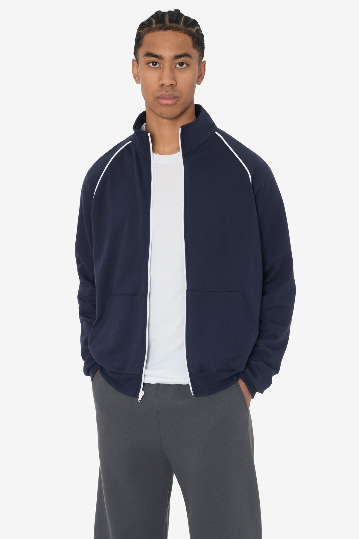 5455 - California Fleece Track Jacket