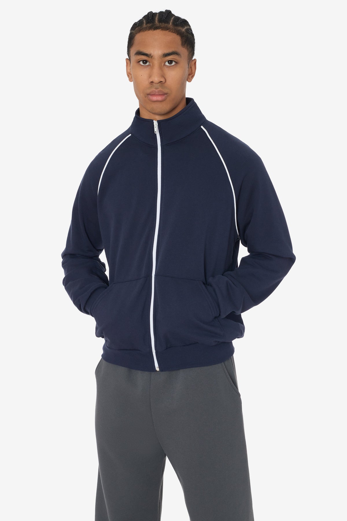 5455 - California Fleece Track Jacket