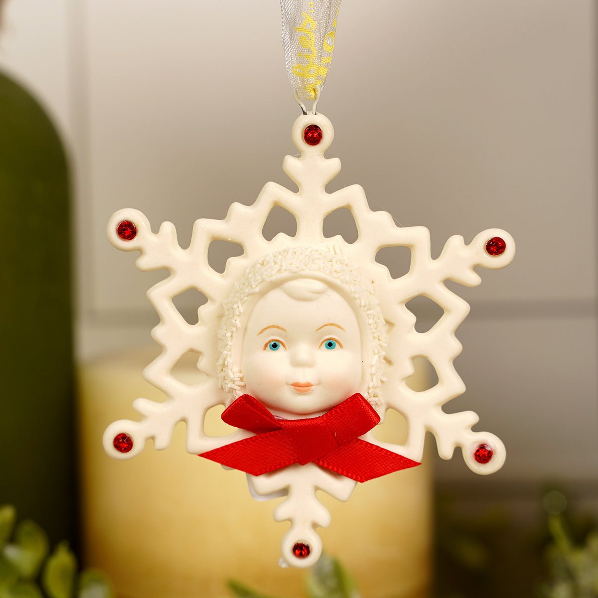 Snowflake Kisses Ornament 2026