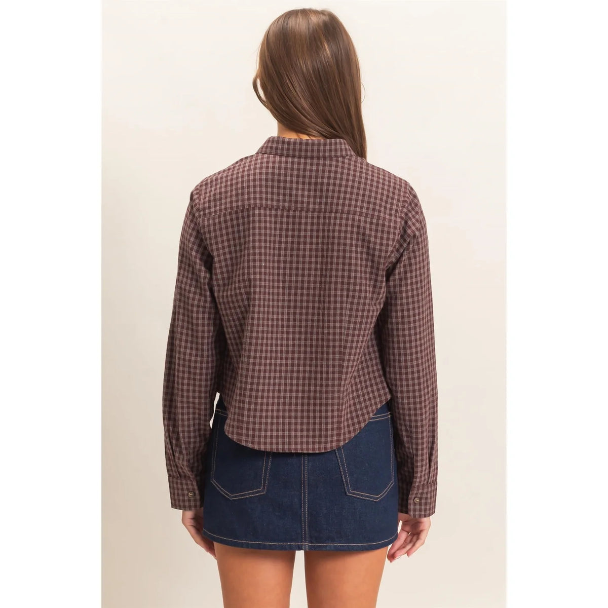 PLAID LONG SLEEVE SHIRT