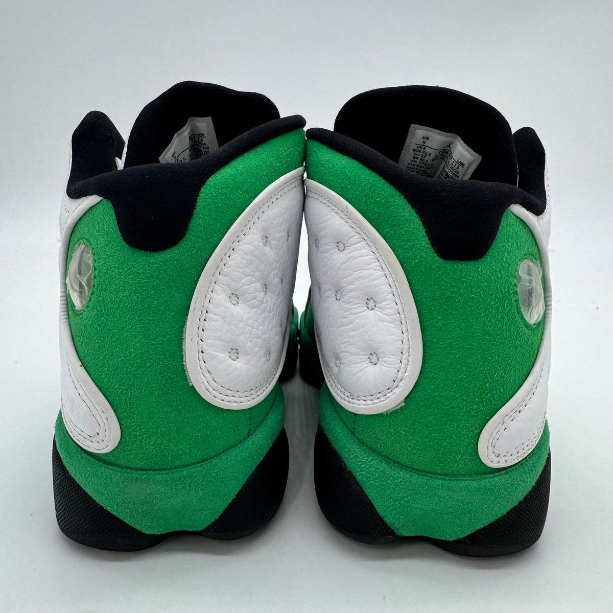 Jordan 13 White Lucky Green