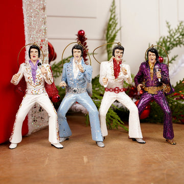 Elvis Jumpsuit Christmas Ornament 4 Styles