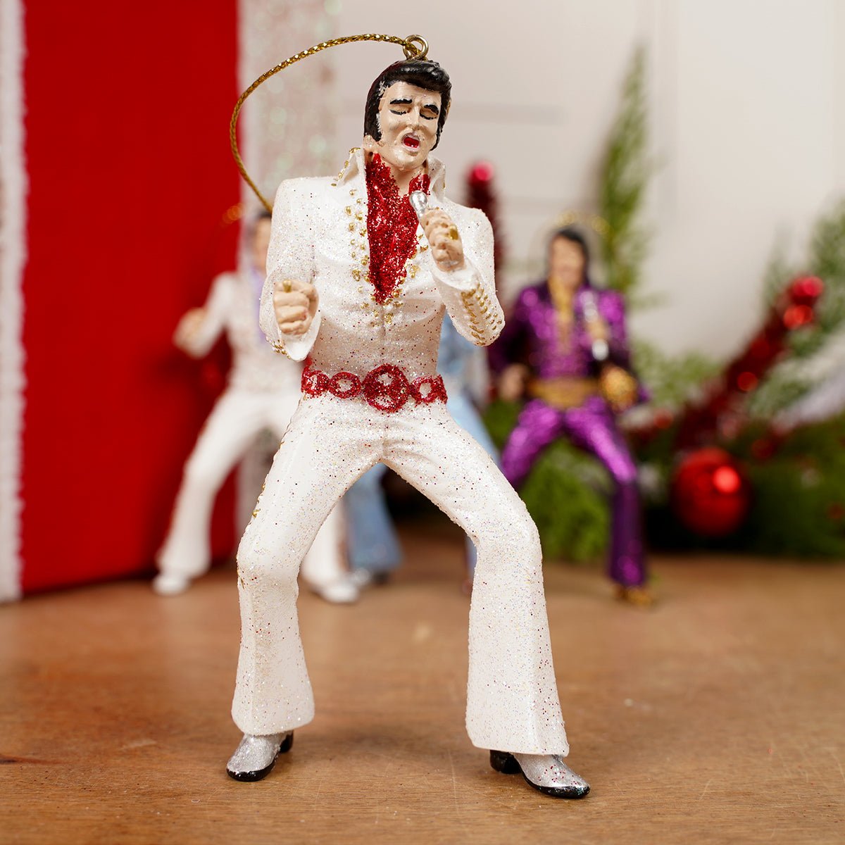 Elvis Jumpsuit Christmas Ornament 4 Styles