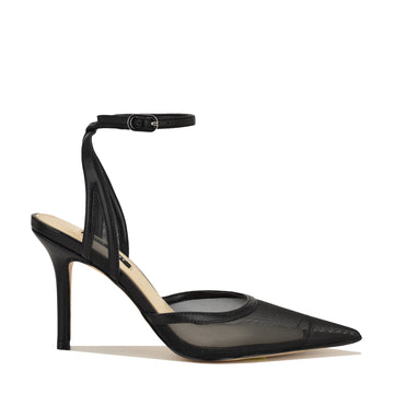 Gullia Mesh Ankle Strap Pumps