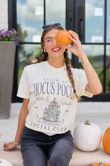 Hocus Pocus Ivory Graphic Tee