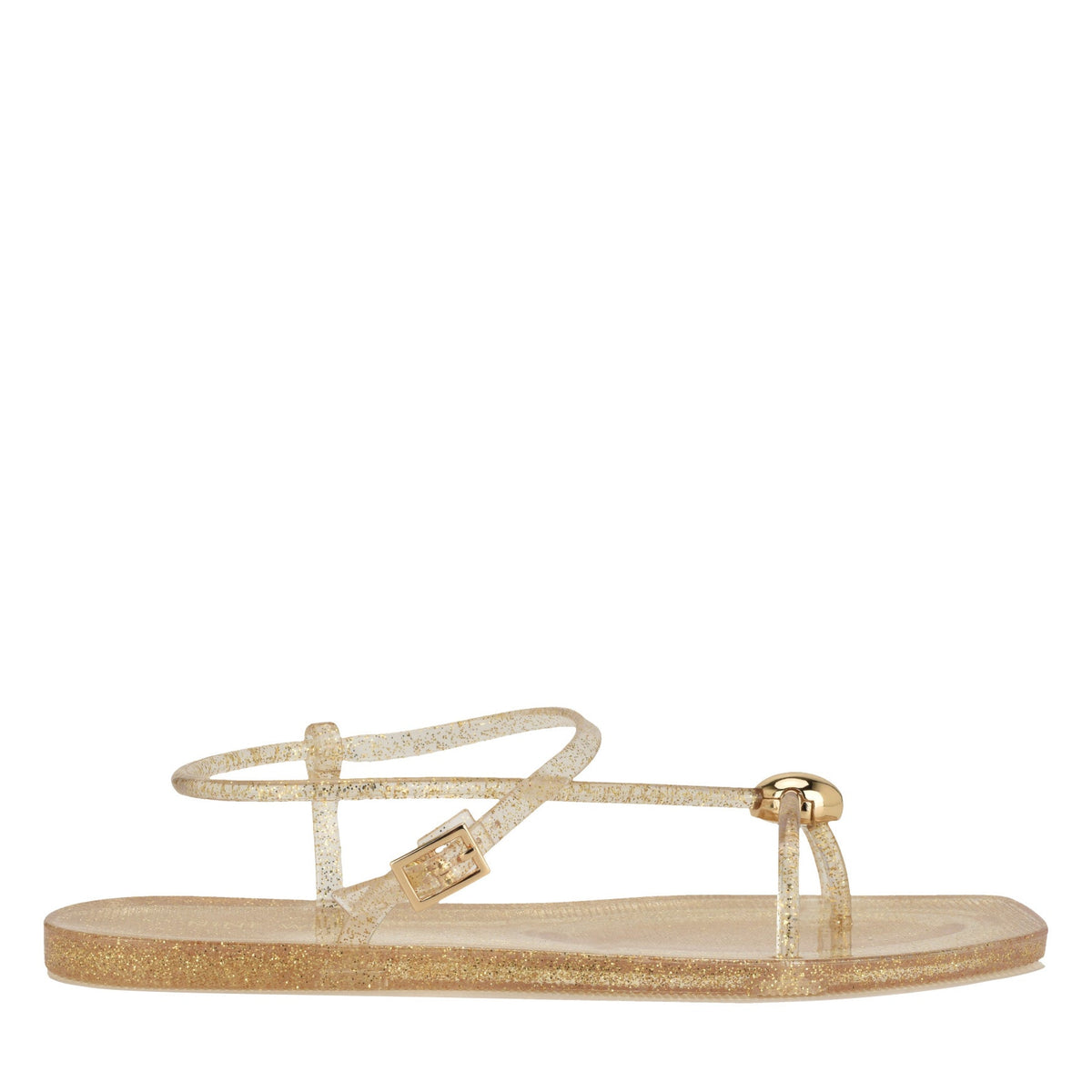Shells Flat Jelly Sandals