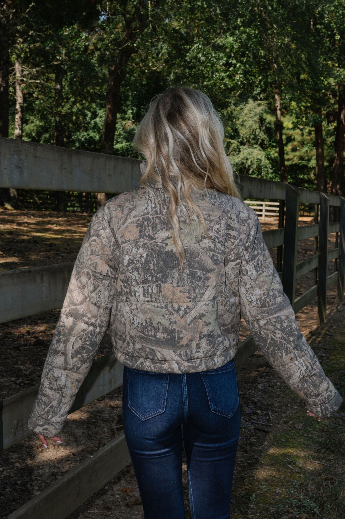 Camo Puffer Jacket