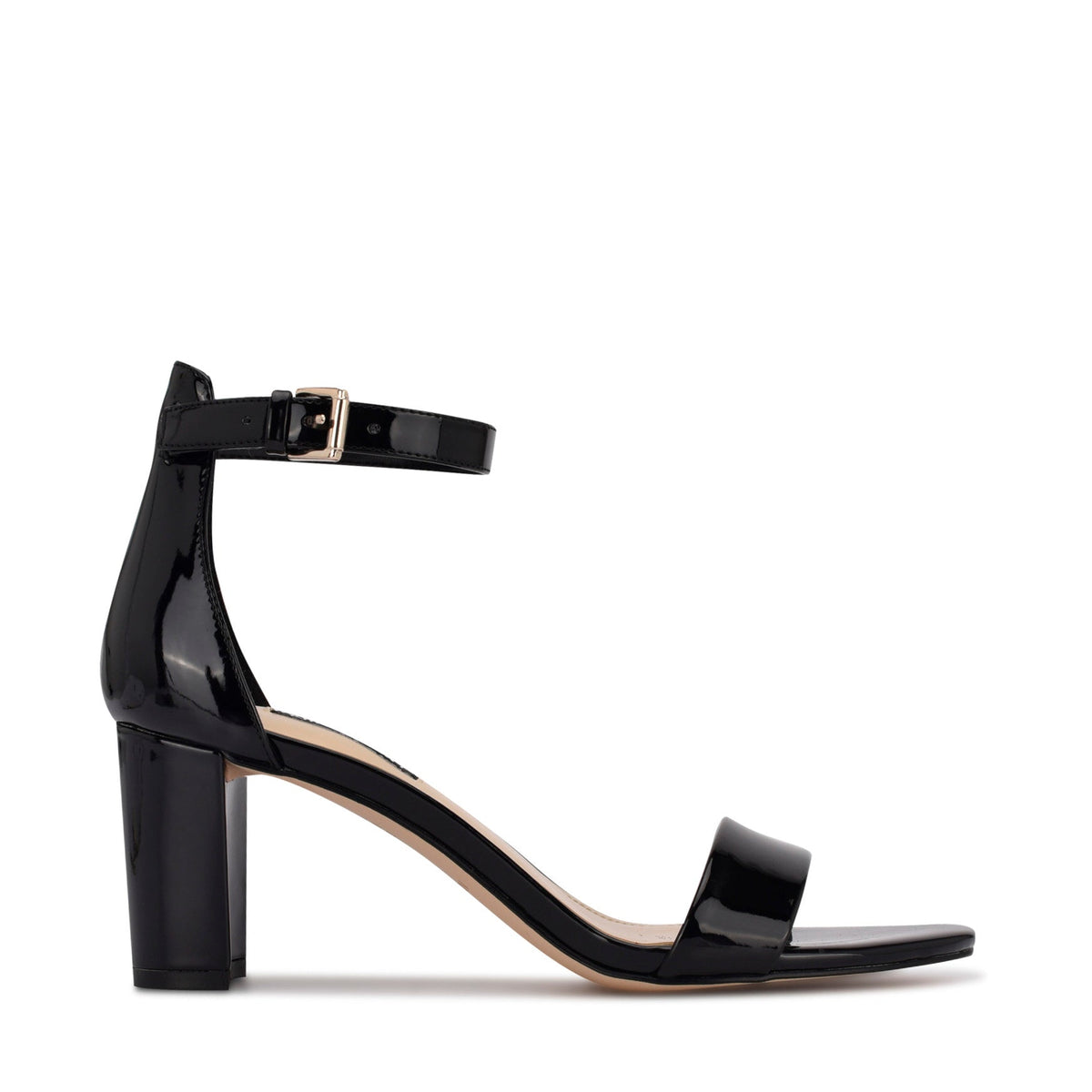 Pruce Ankle Strap Block Heel Sandals