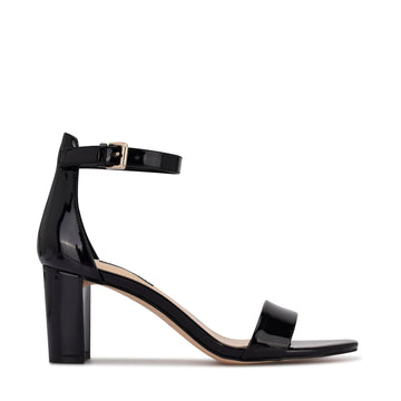 Pruce Ankle Strap Block Heel Sandals