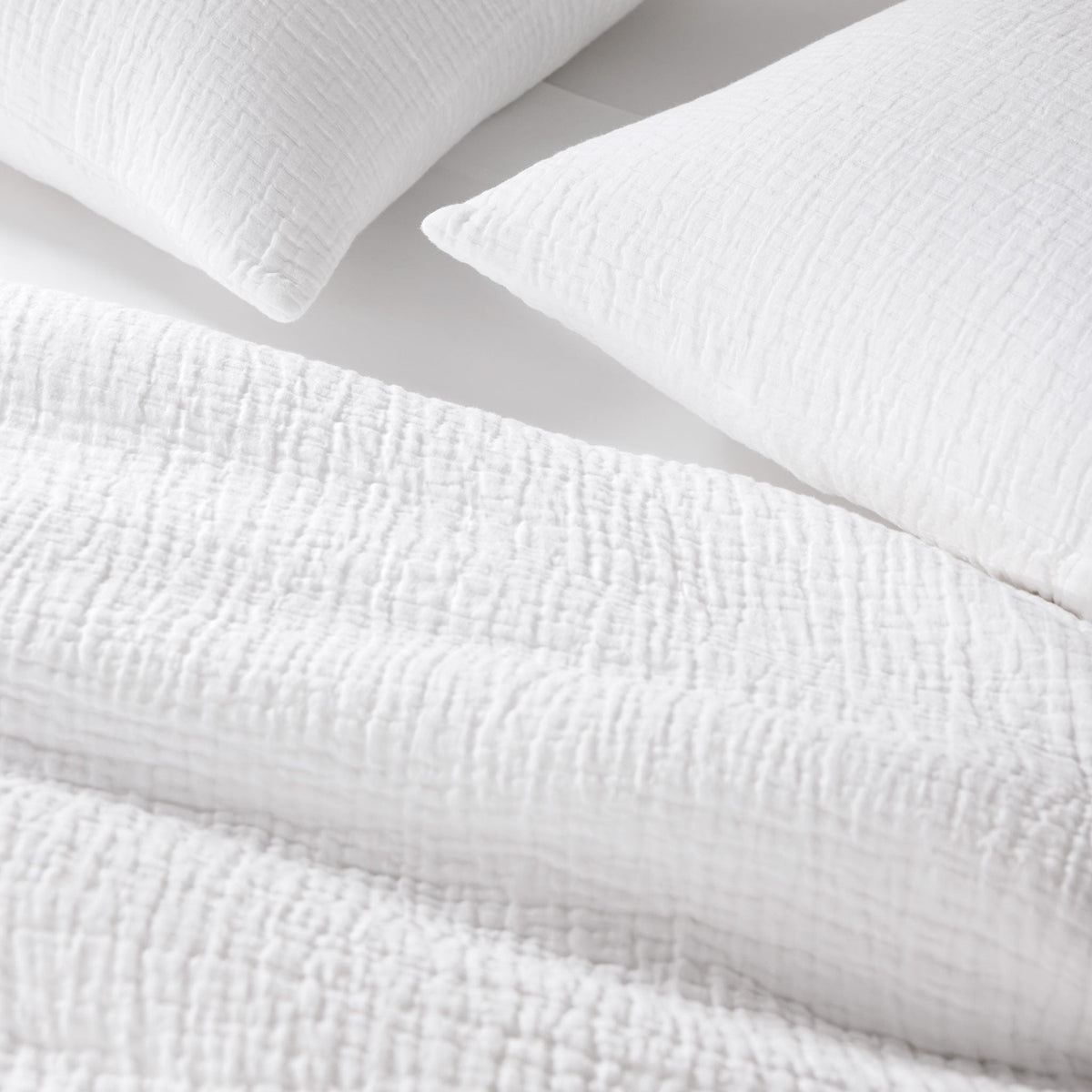 Breezeweave Crinkle Cotton Duvet Cover - Last Call
