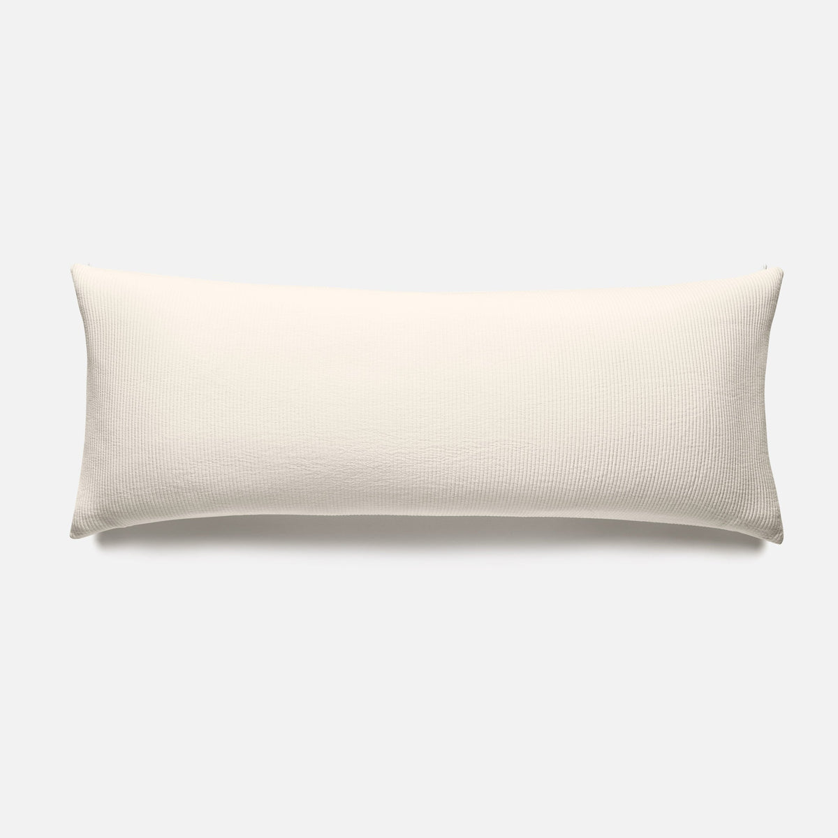 Ribbed Matelasse Lumbar Pillow Cover - Last Call
