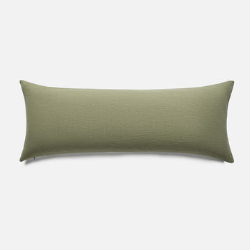 Ribbed Matelasse Lumbar Pillow Cover - Last Call